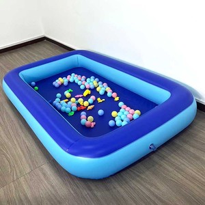 <span class=keywords><strong>Piscina</strong></span> de playa inflable con protección solar al aire libre Venta al por mayor de grandes pozos de arena inflables Compre más y reciba regalos exquisitos - Product Image 5