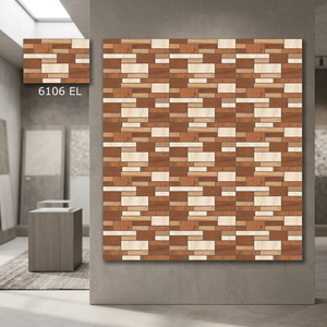 กระเบื้องผนังเคลือบเงา 250x375 มม. กระเบื้องเซรามิก 10x15 นิ้ว ผิวด้าน 25x37.5 นิ้ว ลายเอลิวเอชั่น สำหรับตกแต่งภายนอกอาคารพาณิชย์ สำหรับใช้งานกลางแจ้ง - Product Image 2
