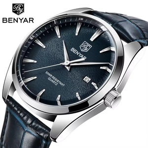 นาฬิกาข้อมือผู้ชาย Benyar 5163 รุ่นธุรกิจ ควอตซ์ สายหนัง กันกระแทก กันน้ำ นาฬิกาผู้ชาย - Product Image 3