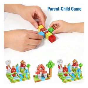 TOYSRUNNER Bloques de Construcción Magnéticos Industriales para el Aprendizaje y la Concentración, Cubos Magnéticos Educativos STEM, Bloques de Construcción Sensoriales de Plástico - Product Image 2