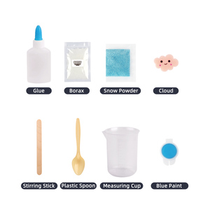 Cpc Bộ Đồ Chơi Chất Nhờn Màu Xanh Dương Thiết Kế Thân Thiện Với Sinh Thái Giáo Dục Cho Trẻ Em Bộ Đồ Chơi Chất Nhờn Đám Mây Mềm Thú Vị - Product Image 4