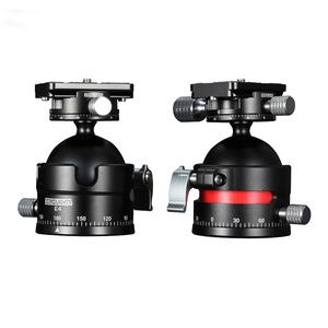 Vente directe d'usine, support de caméra, trépied, réglage panoramique à 360 degrés, adaptateur de tête sphérique avec vis de 1/3 pouce pour appareil photo reflex numérique - Product Image 3