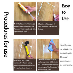 WBG Eliminador de Ruido para Pisos de Madera, Silenciador Líquido, Solución para Silenciar Pisos de Madera Sólida - Product Image 3