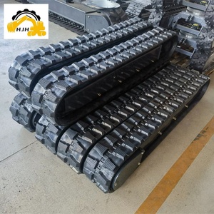 Pista cingolata in gomma da 150mm 180mm 230mm 300mm 400mm per escavatori - Product Image 2