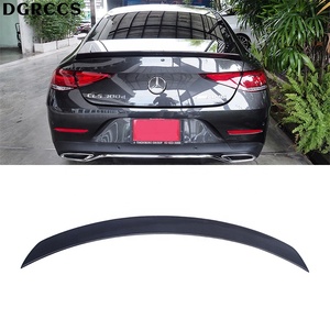 Alerón Trasero DGRCCS CLS C257 W257 Estilo V de Fibra de Carbono con Pintura UV Pulida 2017-2023 con Cinta Adhesiva - Product Image 1