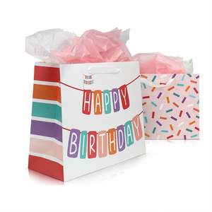 Sacs de shopping en papier personnalisés pour fête d'anniversaire, écologiques, de luxe, pour la vente en gros, les boutiques et le commerce de détail, avec poignées - Product Image 4