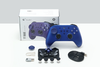 Manette de jeu sans fil GuliKit TT MAX pour Switch 1/2 PC Android IOS avec joysticks TMR à tension réglable, anti-drift