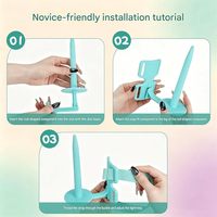 Support de fil à tricoter portable, support de bras avec bobine verticale pour le crochet