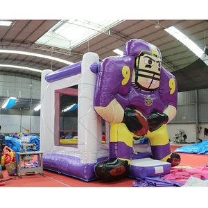 Castillo Inflable con Forma de Jugador de Fútbol, Brincolín, Casa de Brinco, Inflables para Fiestas de Cumpleaños Infantiles, Venta al Por Mayor - Product Image 4