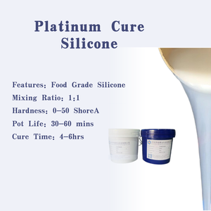 <span class=keywords><strong>Silicone</strong></span> <span class=keywords><strong>liquide</strong></span> platine haute dureté 60 Shore, matière première en caoutchouc <span class=keywords><strong>silicone</strong></span> translucide de qualité <span class=keywords><strong>alimentaire</strong></span> <span class=keywords><strong>pour</strong></span> le <span class=keywords><strong>moulage</strong></span> - Product Image 2