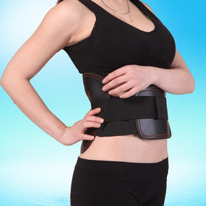 Ce ceinture de fixation lombaire Yide corrige et traite les hernies discales, utilise des plaques en acier pour protéger la taille et l'abdomen du froid. - Product Image 1