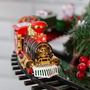 <span class=keywords><strong>Train</strong></span> <span class=keywords><strong>de</strong></span> <span class=keywords><strong>Noël</strong></span> électrique pour enfants, ornement <span class=keywords><strong>de</strong></span> dessin animé, voiture suspendue sur rail pour décorations <span class=keywords><strong>de</strong></span> sapin <span class=keywords><strong>de</strong></span> <span class=keywords><strong>Noël</strong></span> à la maison pour la saison des fêtes - Product Image 3