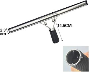 Accessoires de nettoyage, raclette de nettoyage pour fenêtres et vitres en acier inoxydable de qualité supérieure, pour un nettoyage des fenêtres sans traces - Product Image 5