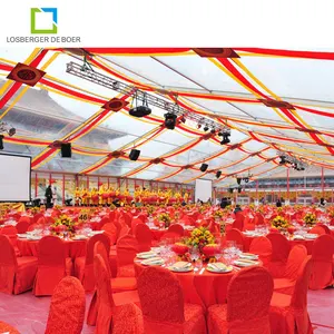 Big large aluminum frame pvc tent for trade show banquet hall ramadan conference expo Mecca Hajj