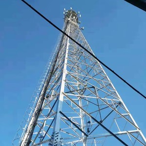 Antennes de télécommunication autoportantes à 4 pieds en acier Q345 galvanisé à chaud Tengyang, hauteur de 5 à 80 m, tour de télécommunication - Product Image 1