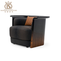 Ensemble de canapés de luxe BS 3+3+1+1, fauteuil d'appoint, table basse, meuble TV, mobilier de salon haut de gamme, canapé pour villas, hall d'hôtel, chambre d'hôtel