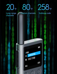 <span class=keywords><strong>Walkie</strong></span> <span class=keywords><strong>Talkie</strong></span> <span class=keywords><strong>Xiaomi</strong></span> 2S con Control por Aplicación, Pantalla LCD, 4W, Distancia de Llamada de 5 km, Largo Alcance - Product Image 5