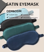 Antifaz para Dormir de Seda, Personalizado, de Alta Calidad, con Diseño Bonito, para Viajes, Marca Privada OEM