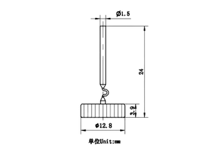 Reco mới Hitachi loại 35/50/65A Avalanche điện Báo Chí Phù hợp phát điện các bộ phận xe CHỈNH LƯU diode với 12.8/11.9/11.7mm Kích thước - Product Image 3