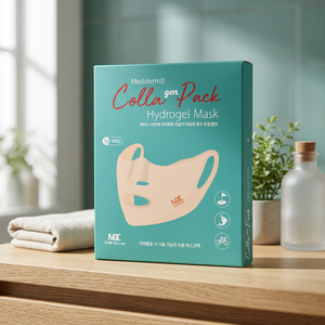 [Mediderm] Masque Hydrogel au Collagène Coréen Hydratant Raffermissant Soin Hydratant pour le Visage Tous Types de Peau - Product Image 2