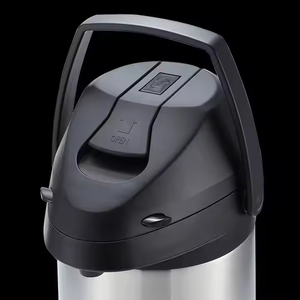 Distributeur d'eau et de café thermique à double paroi en acier inoxydable avec pompe, 1,6 L, 1,9 L, 3 L, 4 L - Product Image 4