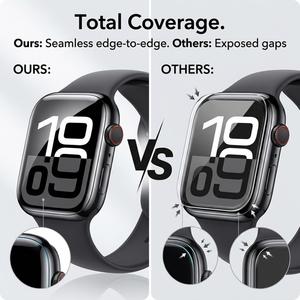 ฟิล์มไฮโดรเจลแบบนิ่ม OEM EPU สำหรับ Apple Watch SE 4 HD ฟิล์มกันรอยหน้าจอใส ป้องกันรอยขีดข่วน ฟิล์มสมาร์ทวอทช์แบบโค้งเต็มจอ - Product Image 3