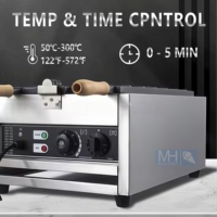 Machine à collation professionnelle Crocs gaufrier en forme de chaussure électrique Commercial Crocs gaufrier