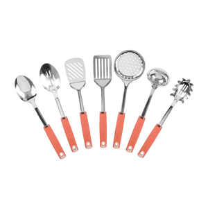 Household Nonstick 7 Pcs Stainless steel Kitchenware Set Kitchen Cooking Utensils Set Silicon Kitchen Utensils