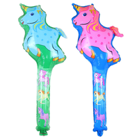 En gros Enfants Dessin Animé Figure Pe Bâton Jouet Bruiteur Tundersticks Gonflable Cheval Bâton