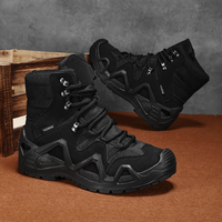 Bottes de Randonnée et d'Entraînement Légères, Imperméables, à Bout Rond, Grande Marque pour Hommes – Chaussures d'Hiver et d'Escalade pour le Désert