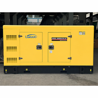 Groupe électrogène diesel LINGGE 30 kVA super silencieux à châssis ouvert, puissance de secours pour hôtel
