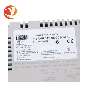 อุปกรณ์ควบคุมโปรแกรมได้จาก Siemens จอสัมผัส6AV6642-0DC01-1AX0 6AV6 642-0DC01-1AX0ของแท้ของใหม่ - Product Image 4