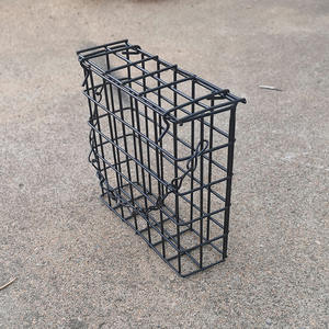 Oniya <strong>Cheap</strong> Black Metal Mesh Hanging Suet Cakes <strong>Bird</strong> <strong>Feeders</strong> for Garden Decor Accessories - Product Image 4