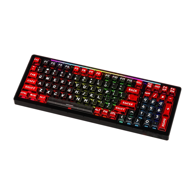 Custom Service OEM/ODM 98% Mechanical Keyboard Factory RGB Backlit Hot-swap Magnetic Switch Gaming Keyboard Wired