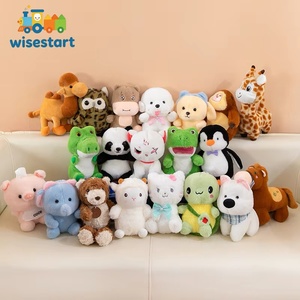 Poupée en peluche pour enfants de 4/7/8 pouces, thème <span class=keywords><strong>Bob</strong></span> l'éponge, en coton PP, pour machine à griffes, thème Monde sous-marin - Product Image 1