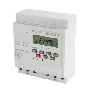 Interruptor de tiempo trifásico Kg317t 380V 50Hz con control digital para motor de bomba de agua - Product Image 1