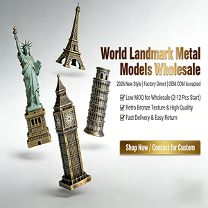 Nórdico creativo aleación de aluminio Torre Eiffel modelo pájaro águila estatua única oficina en casa figurita decorativa y fundición de regalo - Product Image 4