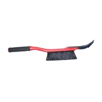 Brosse à neige en plastique, grattoir à glace, grattoir à neige avec poignée en EVA, outils de nettoyage pour voiture
