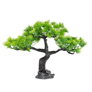 การจำลองการตกแต่งภูมิทัศน์ตู้ปลาต้อนรับแขกด้วยต้นสนและพืชสีเขียว - Product Image 5