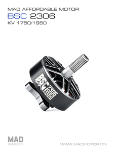 Mad 5인치 모델 항공기 레이싱 모터 Bsc2306 브러시리스 1750Kv/1950Kv FPV 레이싱 드론용 금속 재질 개인 맞춤형 금형 - Product Image 3