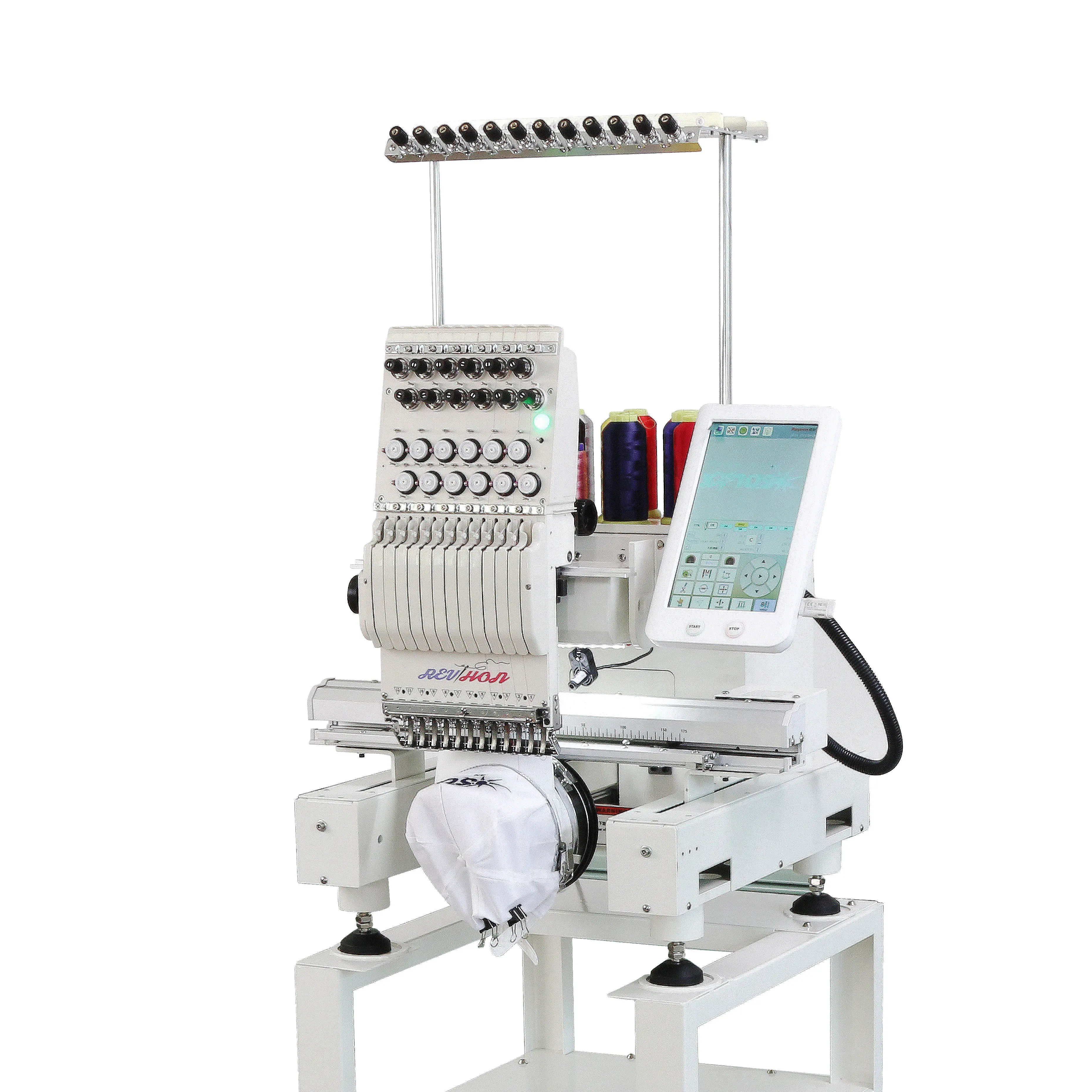 Big Sale!!! Same As Brother High quality single head for mini flat/t-shirt/hat sewing computer embroidery machine