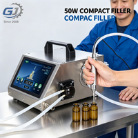 Petite machine électrique pour le remplissage de bouteilles en plastique à col étroit, compatible vernis à ongles et alcool, trois modes de déclenchement, haute performance