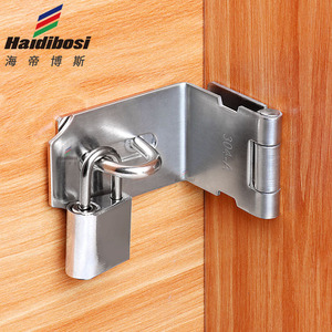 Cerradura de acero inoxidable Haidibosi con candado para puerta, accesorio antirrobo para ventana - Product Image 1
