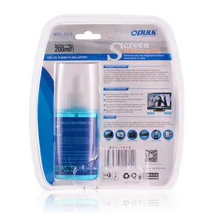 OPULA KCL-1015 Screen Cleaning Kit For Touch Screen Phone 200ml TV Sreen Cleanser OEM Customized LCD Screen Spray Cleaner