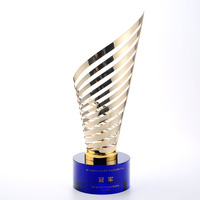 Clair trophée boîte d'affichage super coupe trophée trophée souvenir