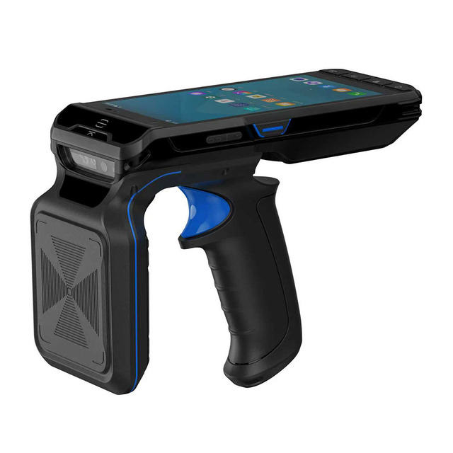 Portable Android 4G UHF RFlD PDA Handheld Terminal 2D Barcode Scanner RFID Seal Reader for Warehouse Inventory Management