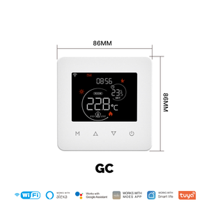 Tuya Wifi nhiệt thông minh điều khiển nhiệt độ nước điện sưởi ấm sàn gas nồi hơi ứng dụng làm việc với Alexa Google nhà - Product Image 4