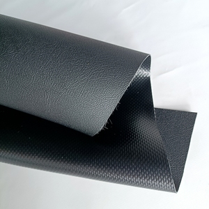 Textured PVC Coated Polyester Fabric Tarpaulin <strong>Waterproof</strong> <strong>Anti</strong>-<strong>Static</strong> Plain 400gsm-1200gsm for Outdoor Tents Car Industry - Product Image 3