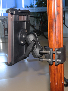 Support de guidon réglable à 360 degrés compatible avec tablette de 230 x 130 mm, épaisseur 15 mm - Product Image 4