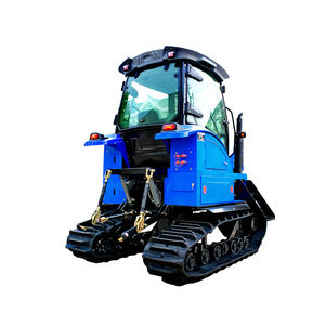 Trattore Agricolo Cingolato Mini da 110 CV per Risaie e Terreni Asciutti, Prezzo Competitivo, Sistema Completamente Idraulico, Gomme Agricole - Product Image 3